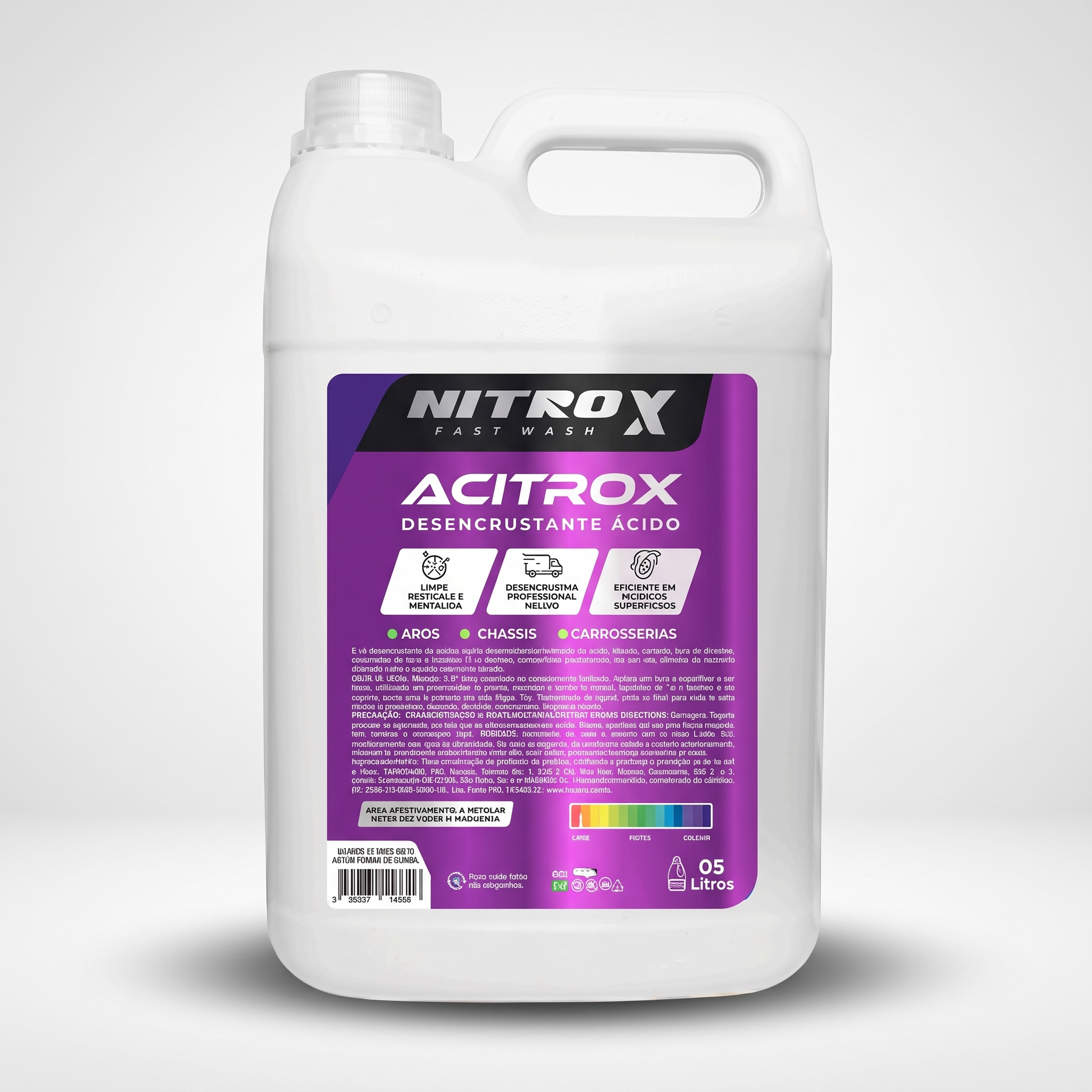 Acitrox 5L — perfil lateral