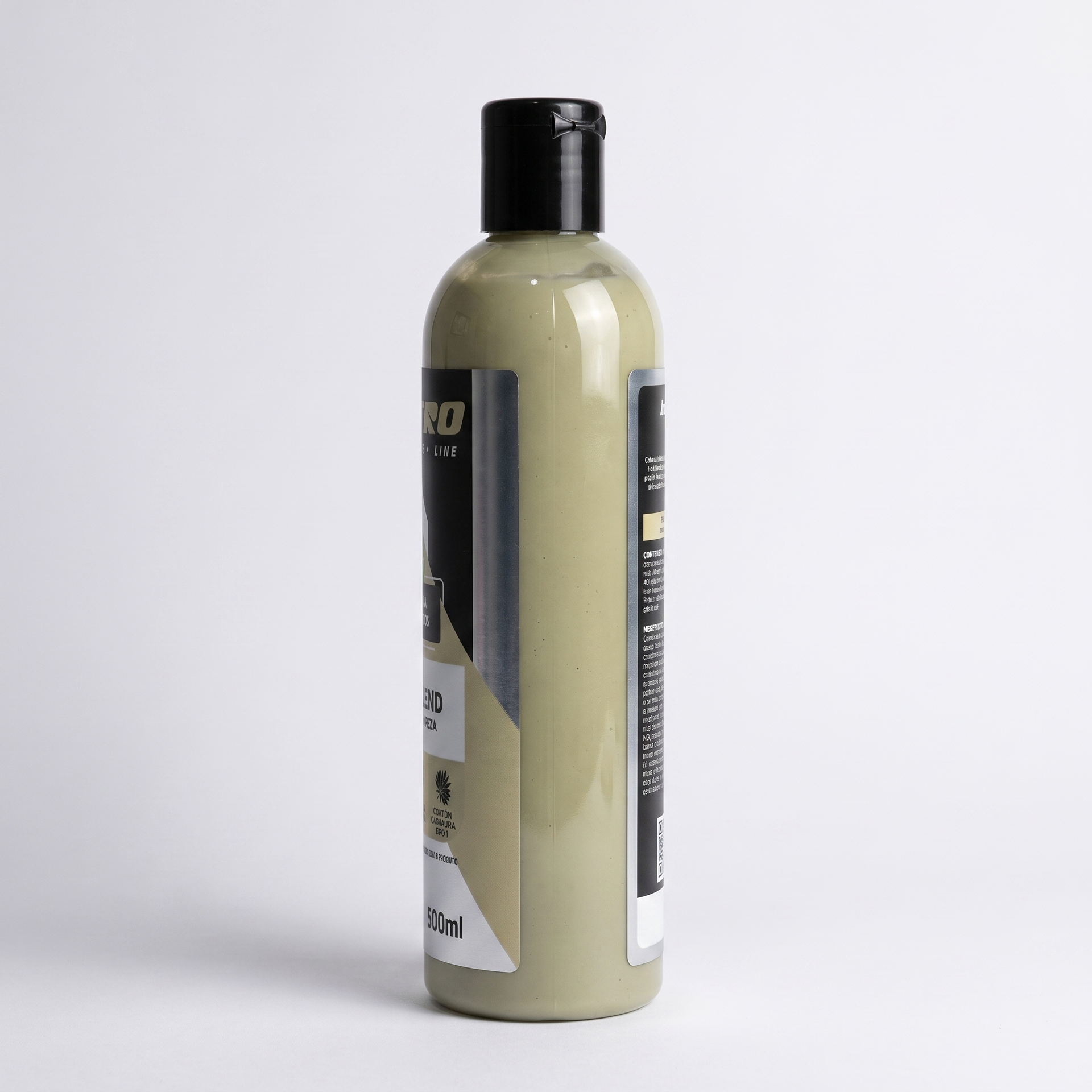 Aluminium 500ml — perfil lateral