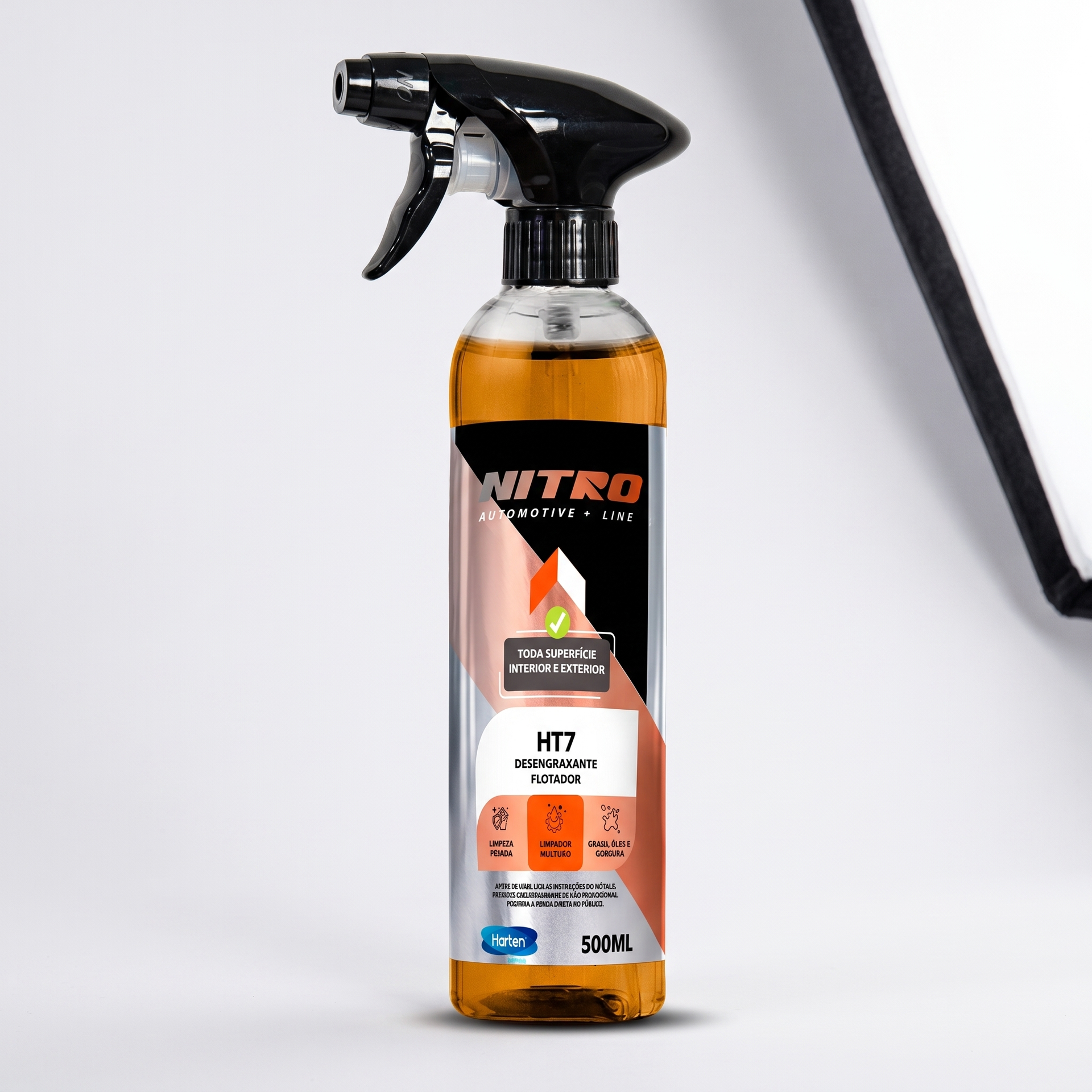 Aluminium 500ml — vista elevada