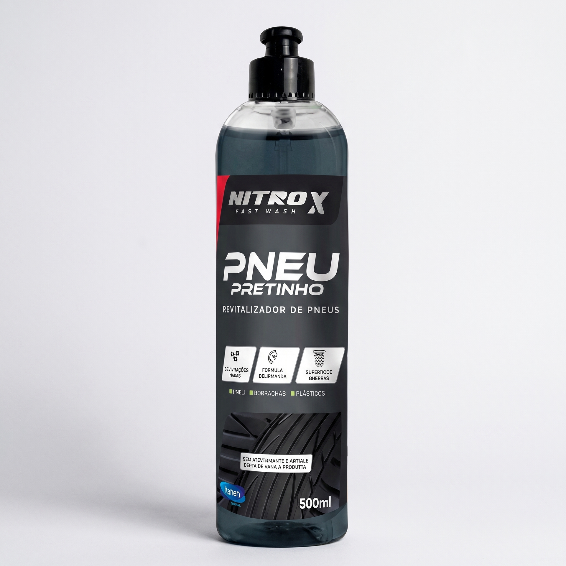 Glass Brite 500ml — vista elevada