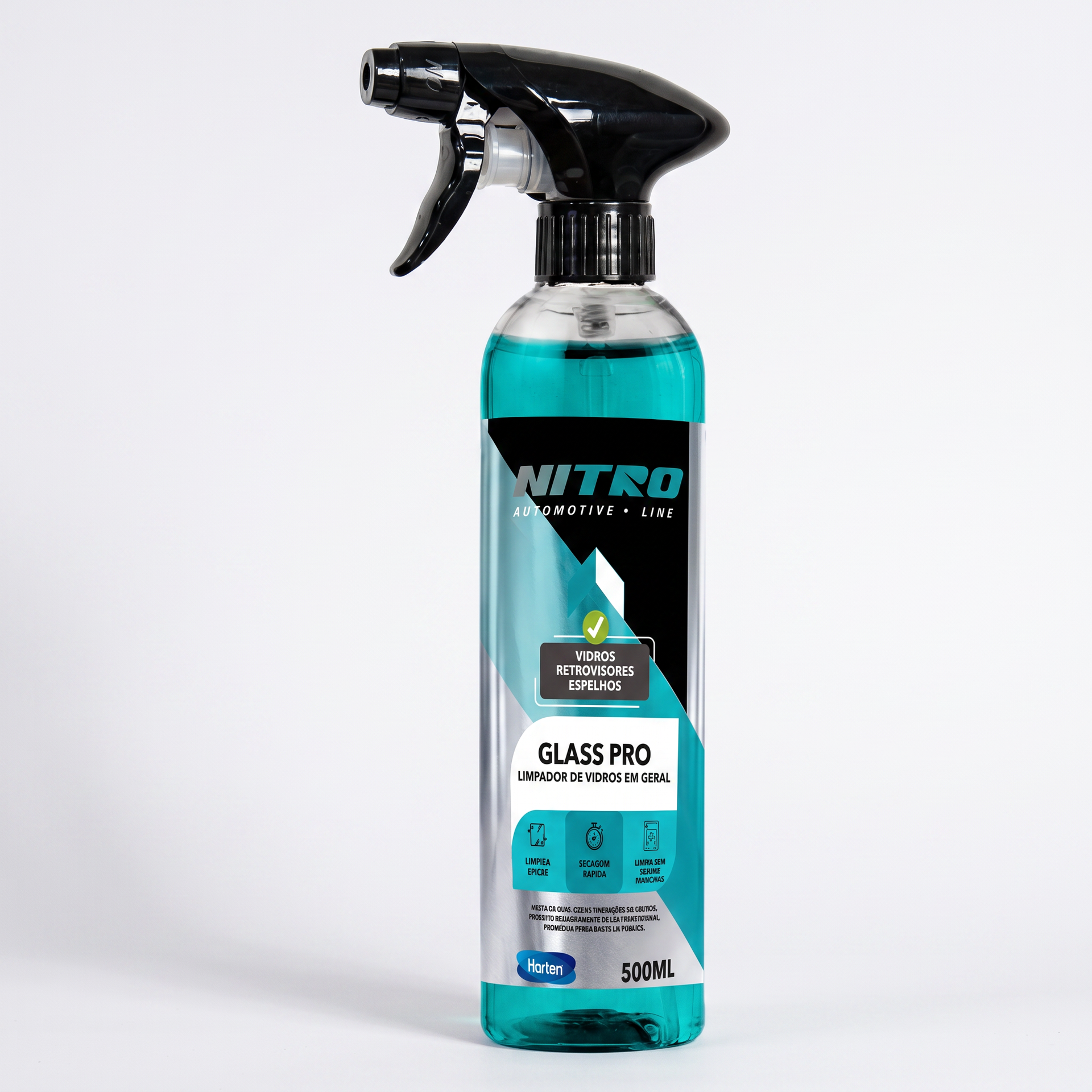 Glass Pro 500ml — perfil lateral