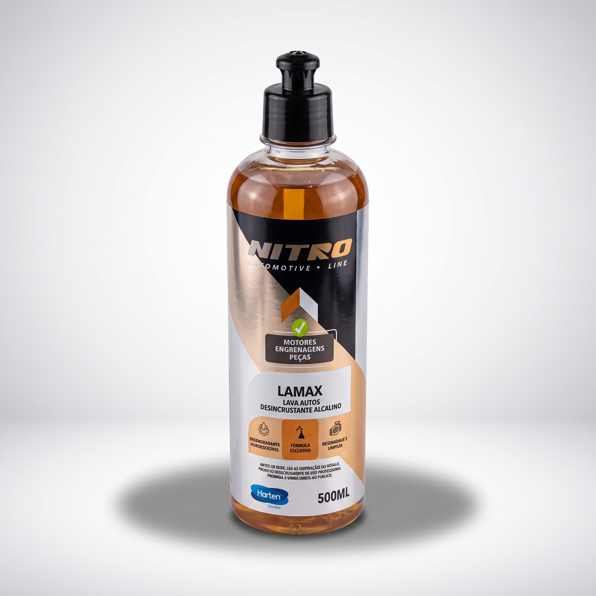 Glass Pro 500ml — vista elevada